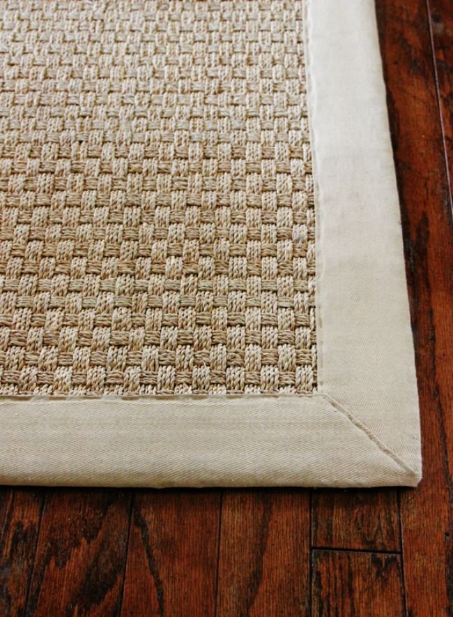 Sisal rugs look natural and attractive
