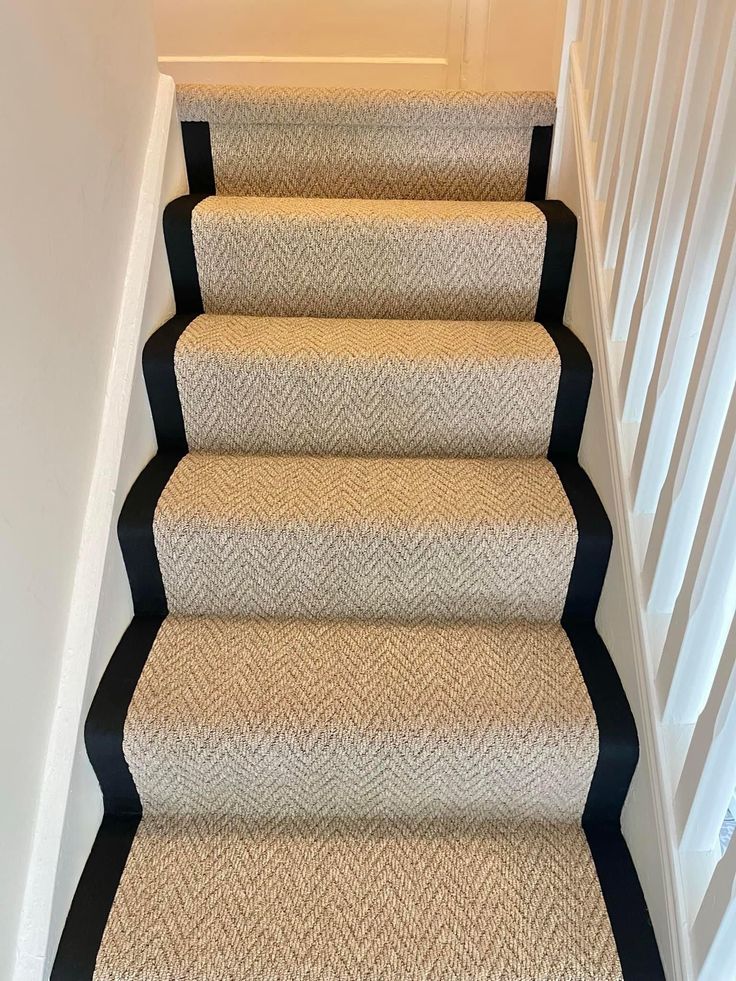Sisal Carpet stairs