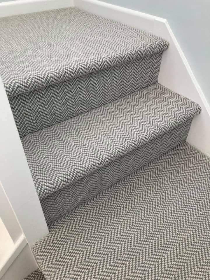 Sisal Carpet stairs