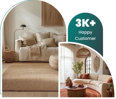 Modern Jute Carpet for UAE Apartments