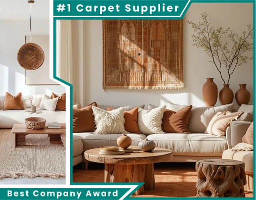 Premium quality jute rug Dubai UAE